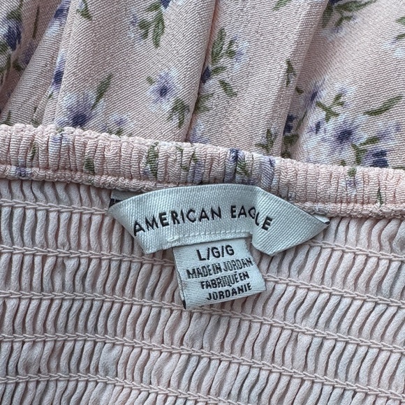 American Eagle Outfitters Floral Pink Sun Dress - Picture 4 of 5
